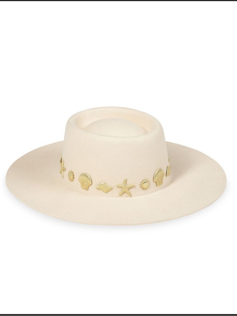 Lack of Color Cream Seaside Wool Boater Hat
